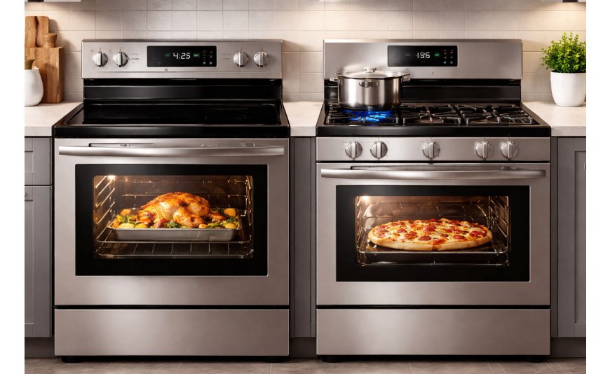 أيهم أفضل الفرن الكهربائي أم الغاز؟ دليل شامل لاختيار الأفضل لمطبخك أيهم أفضل الفرن الكهربائي أم الغاز؟ دليل شامل لاختيار الأفضل لمطبخك