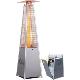 دفاية غاز الفيصلية خارجية للحدائق والمطاعم والجلسات الخارجية - إستيل ,ضد الصدأ