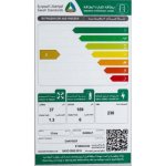 ثلاجة دان سات بابين سعة 206 لتر 7.3 قدم فضي DAN760DF 