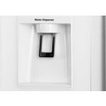 ثلاجة هيتاشي أربع أبواب بتصميم فرنسي سعة 540 لتر 19.1 قدم مكعب طراز R-W660PS7 أبيض