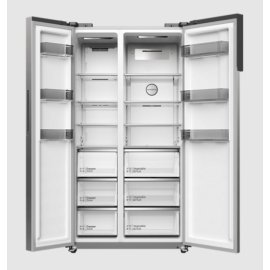 ثلاجة هيتاشي دولابي سعة 595 لتر 21 قدم مكعب - فضي R-S800PS0 