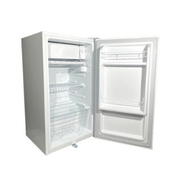 ثلاجة جستنج هاوس باب واحد سعة 86 لتر 3 قدم سيلفر JSRF-99D