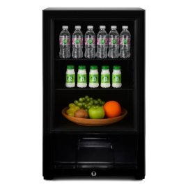 ثلاجة عرض دان سات باب واحد سعة 87 لتر 3 قدم أسود DAN180SC 