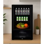 ثلاجة عرض دان سات باب واحد سعة 87 لتر 3 قدم أسود DAN180SC 