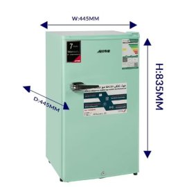 ثلاجة ارو كلاسيك سعة 84 لتر 3 قدم لون أخضر RO-100RDKR-Green