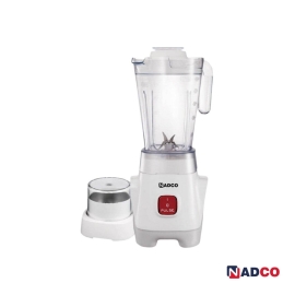 خلاط نادكو 2 في 1 سعة 1.25 لتر مع مطحنة طراز NCM-212B أبيض خلاط نادكو 2 في 1 سعة 1.25 لتر مع مطحنة طراز NCM-212B أبيض
