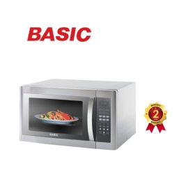 ميكروويف بيسك مع شواية سعة 42 لتر بقدرة 1100 وات طراز BMO-42SG, فضي ميكروويف بيسك مع شواية سعة 42 لتر بقدرة 1100 وات طراز BMO-42SG, فضي