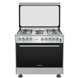 فرن غاز تركي من جستنج هاوس مقاس 90*60 سم - 4 عيون غاز + 2 كهرباء SFF9091 فرن غاز تركي من جستنج هاوس مقاس 90*60 سم - 4 عيون غاز + 2 كهرباء SFF9091