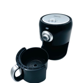 قلاية بدون زيت جي في سي برو اسود 3لتر 1000 وات GVCAF-823- 