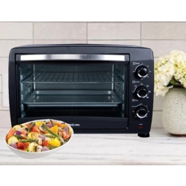 فرن كهرباء 45 لتر جي في سي برو 1800 وات، أسود GVOV-45  فرن كهرباء 45 لتر جي في سي برو 1800 وات، أسود GVOV-45