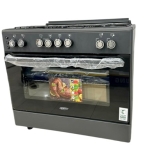 فرن جنرال كلاس أسود تركي 60*90 شوايه اشعال ذاتي GEN-9060FS