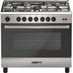 فرن غاز كرافت خمس عيون أمان كامل 60*90 سم إيطالي CCB9060FS