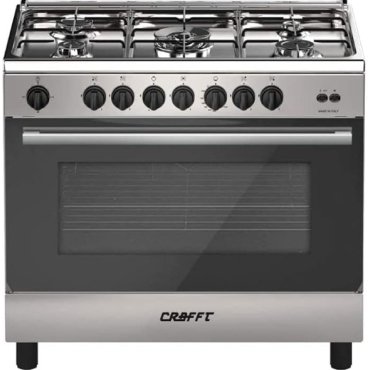 فرن غاز كرافت خمس عيون أمان كامل 60*90 سم إيطالي CCB9060FS