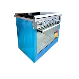 فرن غاز جي في سي برو بروفيشنال، 5 عيون، 90×60 سم، اشعال ذاتي، مروحة توزيع الحرارة، امان كامل، GVCO-9060-EG-10  فرن غاز جي في سي برو بروفيشنال، 5 عيون، 90×60 سم، اشعال ذاتي، مروحة توزيع الحرارة، امان كامل، GVCO-9060-EG-10