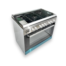 فرن غاز جي في سي برو 5 عيون، 90×60 سم، اشعال ذاتي ، امان كامل، GVCO-9060-EG-1 فرن غاز جي في سي برو 5 عيون، 90×60 سم، اشعال ذاتي ، امان كامل، GVCO-9060-EG-1