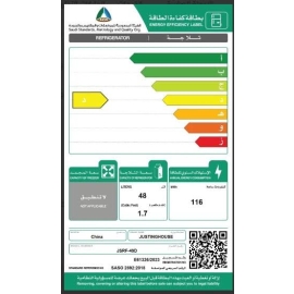 ثلاجة جستنج هاوس باب واحد 48 لتر 1.7 قدم JSRF-49D، أبيض تصميم مدمج ومثالي للمساحات الصغيرة ثلاجة جستنج هاوس باب واحد 48 لتر 1.7 قدم JSRF-49D، أبيض تصميم مدمج ومثالي للمساحات الصغيرة