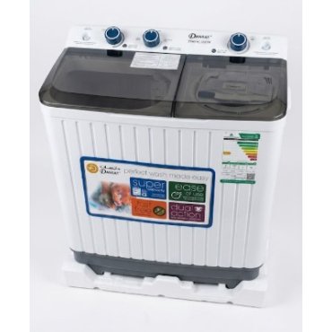 غسالة ملابس دانسات حوضين 5 كيلو - ابيض DAN5TW