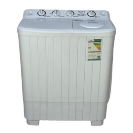 غسالة حوضين كرافت 5 كيلو سعة 4.5 كجم أبيض، موديل CTT1B5WG