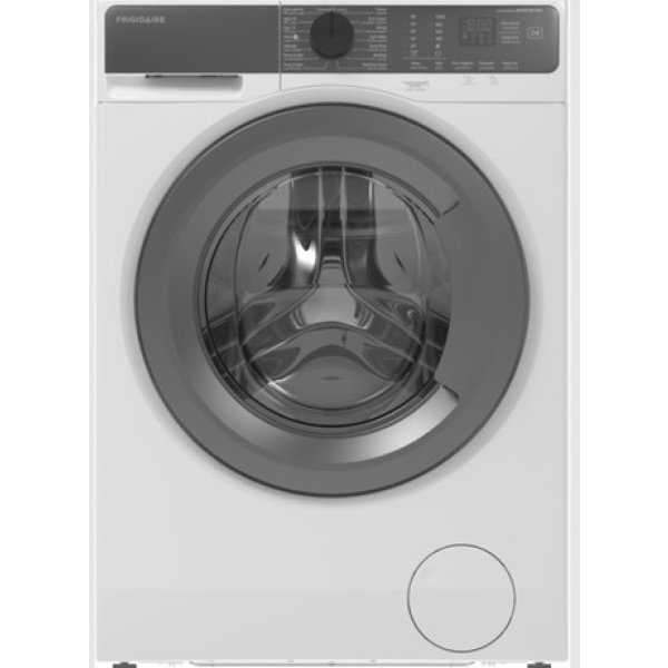 غسالة ملابس فريجيدير تحميل أمامي سعة 8 كجم وسرعة 1200 دورة في الدقيقة و15 برنامجًا - أبيض 
