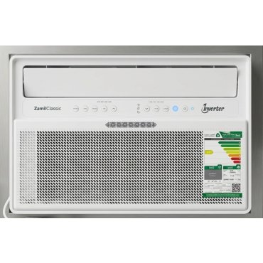 مكيف شباك اسبلت الزامل، 18000 وحدة، انفرتر، بارد ، روتاري، أبيض - RCT18CSXDMNNW