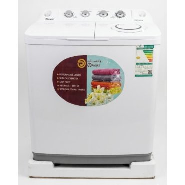 غسالة ملابس دانسات حوضين 8.5 كيلو - ابيض DWT1221LW