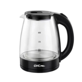 غلاية ماء كهربائية زجاج جي في سي برو 1.8 لتر 1500 وات GVCKT-2185H غلاية ماء كهربائية زجاج جي في سي برو 1.8 لتر 1500 وات GVCKT-2185H