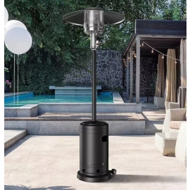 دفاية غاز الفيصلية خارجية للحدائق و المطاعم والكافيهات باللون الأسود - فانتا بلاك