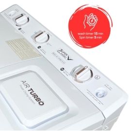 غسالة حوضين سوبر كلاسيك 6.5 كيلو SPWM-70KG غسالة حوضين سوبر كلاسيك 6.5 كيلو SPWM-70KG