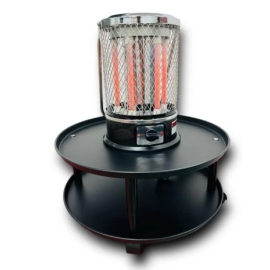 دفاية جنرال هوم 6 شمعات بقدرة 2000 وات مدور مع الطاولة دفاية جنرال هوم 6 شمعات بقدرة 2000 وات مدور مع الطاولة