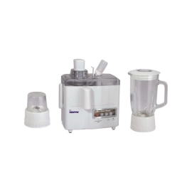 عصارة فواكة جيباس 750 وات 3 في 1 طراز GSB-1653, أبيض عصارة فواكة جيباس 750 وات 3 في 1 طراز GSB-1653, أبيض