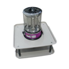 دفاية كهربائية جنرال هوم 6 شمعات بقدرة 2000 وات مربع مع الطاولة