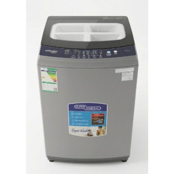 غسالة سوبر جنرال أوتوماتيك فتحة علوية 15 كيلو 8 برامج غسيل KSGW1524