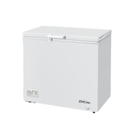 فريزر جي في سي 7.1 قدم ارضي 200 لتر GVFZ-250